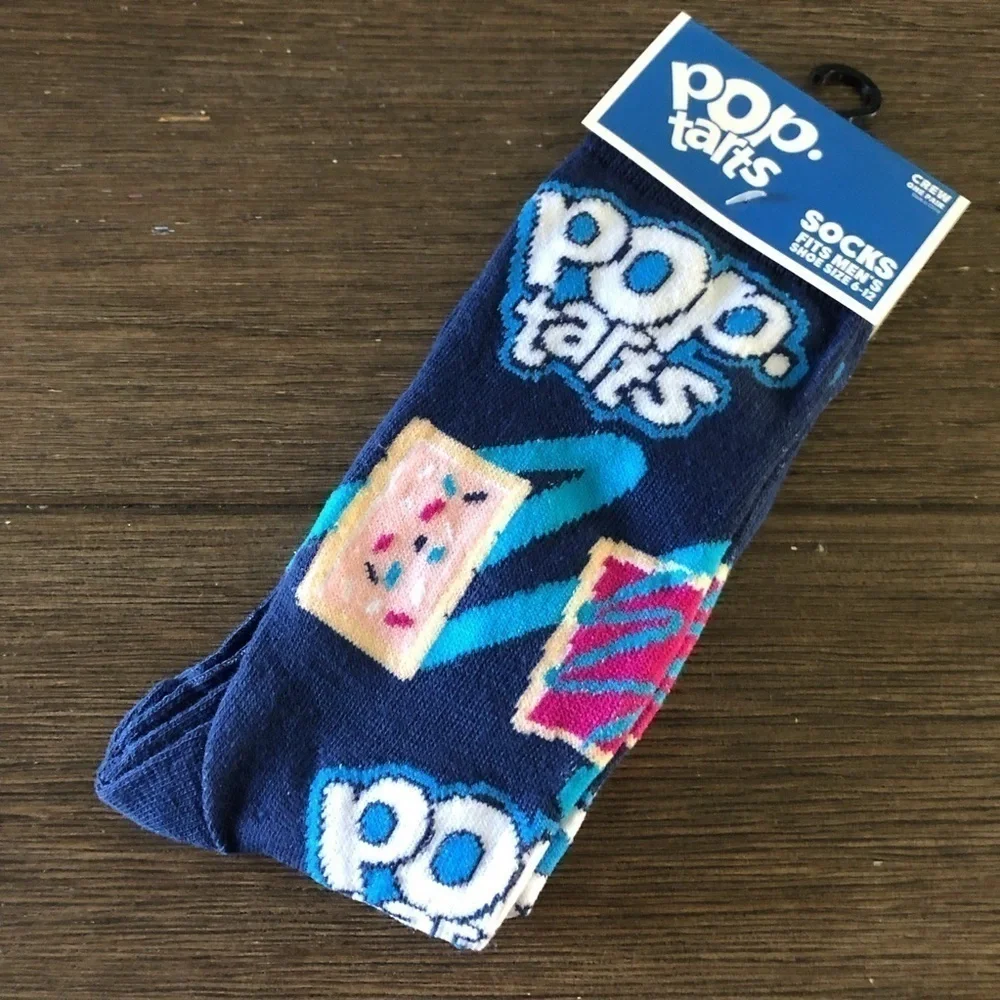 Pop Tarts men’s crew socks size 6-12